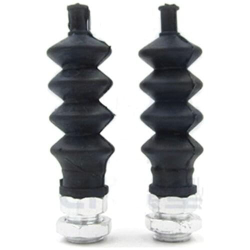 RC Boat Waterproof Rubber Bellows Radio Box Seals With Alloy Base For Servo Push Rod Seal To Rudder Parts