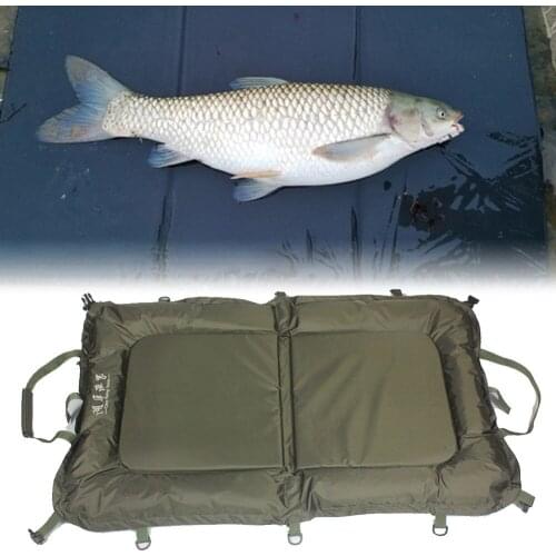 Fishing Unhooking Pad Foldable Coarse Carp Fishing Landing Mat Care Pad Protection Tackle Outdoor Hiking Camping Foam Tool