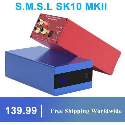 SMSL SK10 MKII Sanskrit 10th MKII AK4493 24Bit /384KHZ DSD256 High-End DAC Decoder