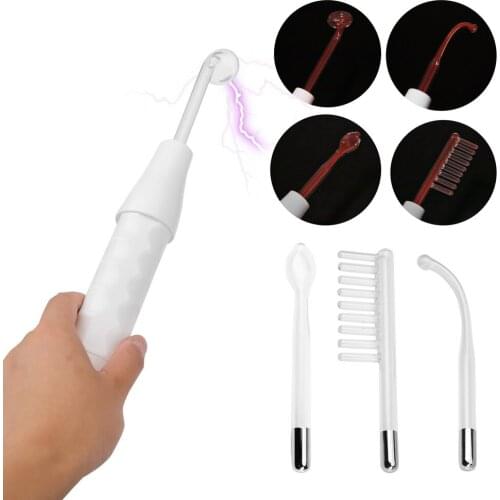 Glass Stick Clitoris Stimulator Electric Shock Medical Themed Toys Erotic Sex Toys for Women Electro Stimulation