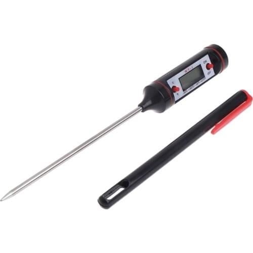 Pen Style Meat Thermometer, Digital Cooking Temperature Probe, Instant Read Kitchen Thermometer, -50℃ ~+300˚C BBQ Food Cooking