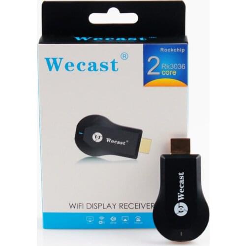 Wecast Miracast WIFI Wireless Display TV Stick Charomecast HDMI Video Streamer Supporting DLNA Display, IOS / Android Of Windows