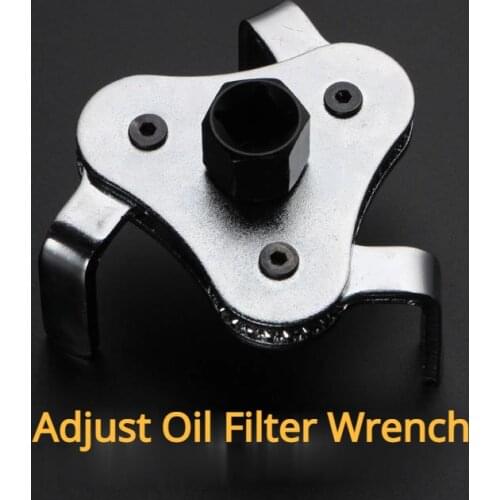 Universal 3 Jaw Oil Filter Remover Tool For Auto Car Repair Adjustable Oil Filter Wrench Tool 63-105mm