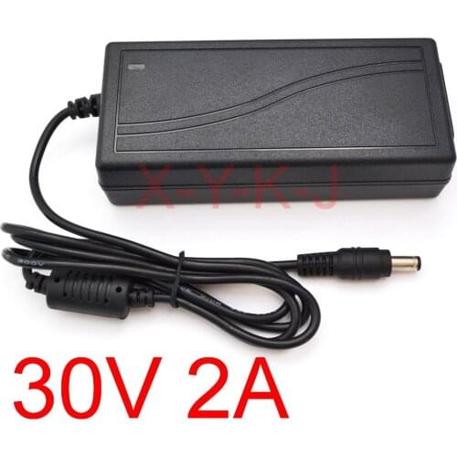 1PCS High quality IC solutions 30V 2A AC 100V-240V Converter DC 2000mA Power Supply Adapter 60W Adaptor