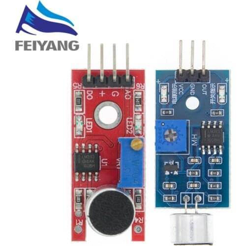 10PCS KY-037 High Sensitivity Sound Microphone Sensor Detection Module For Arduino AVR PIC