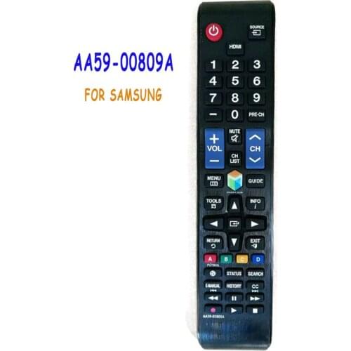 4 Pcs/Lot) Wholesale New Replacement Remote Control AA59-00809A For SAMSUNG TV AA59 00809A mando garaje