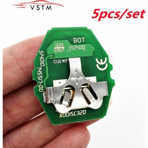 5pcs EWS Remote Control Circuit Board for BMW 3 Button 315/433MHz Without Key Shell Board with 3 buttons