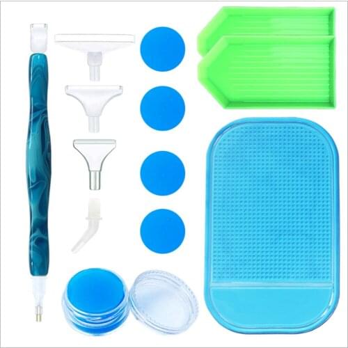5d Diy Diamond Embroidery Hand Turned Drill Pen Rhinestone Picker Tool For Painting Cross Stitch Nail Art Resin Diamond Painting