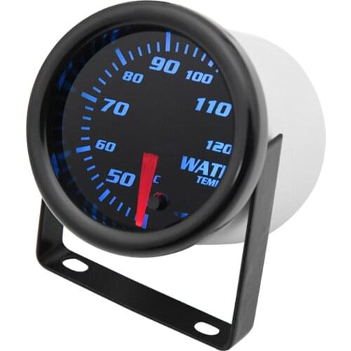 7 Color LED Backlight Water Temp Gauge with Water Level Sensors 52MM Gauge Meter Water Temperature Gauge 40-120 Centigrade