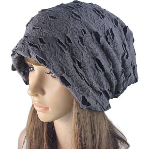 Free shipping 1pcs 2013 new Men and women fashion knitted cap Holes do old style with velvet autumn winter warm hat wholesale