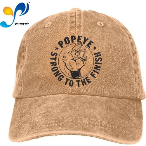 Print 3D Popeye Logo Outdoor Leisure Baseball Caps Adjustable Hip Hop hat