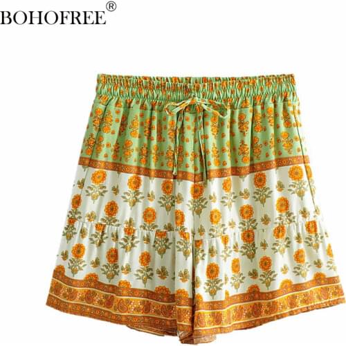 Женские хлопковые шорты BOHOFREE China At AliExpress