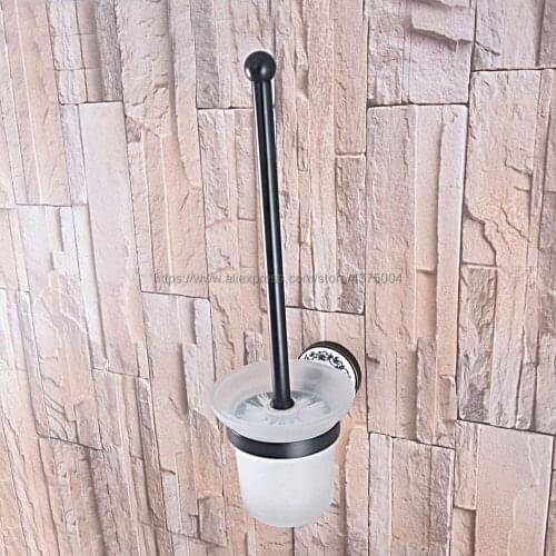 Bathroom Black Oil Rubbed Bronze Toilet Brush Holder, Toilet brush Bathroom Products Bathroom Accessories Nba764