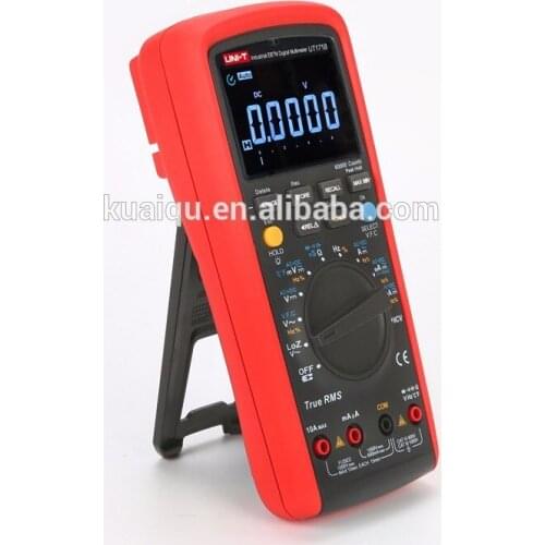 UT171B Industrial True RMS Digital Multimeter 60KCounts Admittance nS Temperature AC LoZ Measure EBTN LCD USB Interface