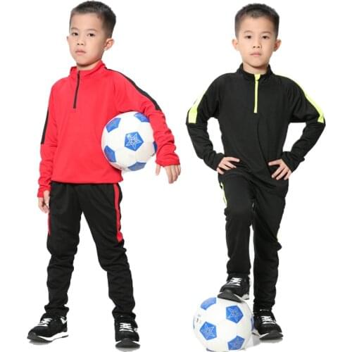 18/19 New Kids Soccer Jerseys Sets urvetement Football Kits Adult Men Children Running suits Futbol Sports Training Tracksuit