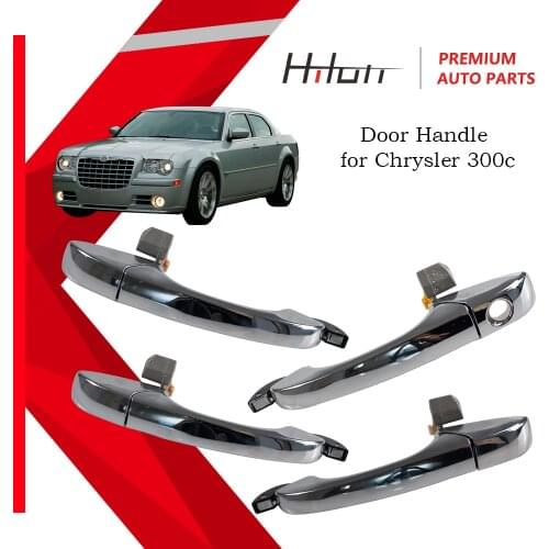 For Chrysler 300c Front Door Rear Door Outer Handle Chrome 2005-2010 Dodge Magnum 2005-2008 Charge