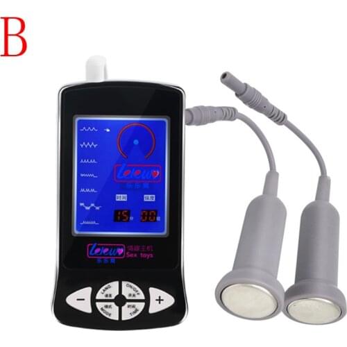 E-Stim Clitoris Nipple Breast Pastes Electric Shock Female Stimulation Nipple Breast Stimulator Massager BDSM Toy