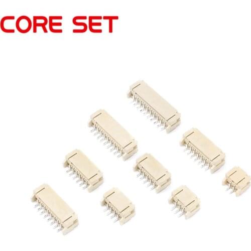 50PCS PH2.0 2.0mm Pitch Connector SMD 2P 3P 4P 5P 6P 7P 8P 9P 10P 2mm Horizontal Socket 2mm Pitch Patch Plug Connector SMT SMD