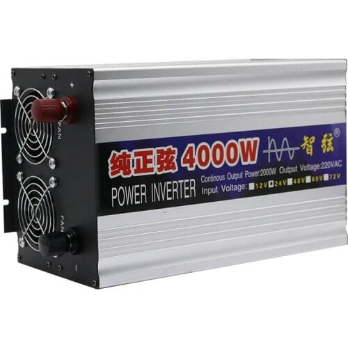 Pure Sine Wave Inverter Charger 12v24v48v60v to 220v High Power Power Converter Car