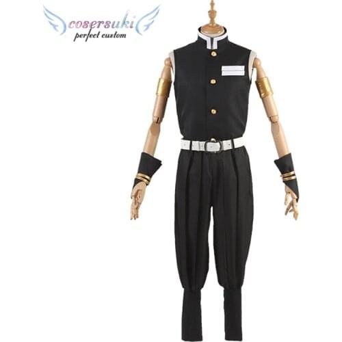 Demon Slayer: Kimetsu no Yaiba Uzui Tengen Cosplay Carnaval Costume Halloween Christmas Costume