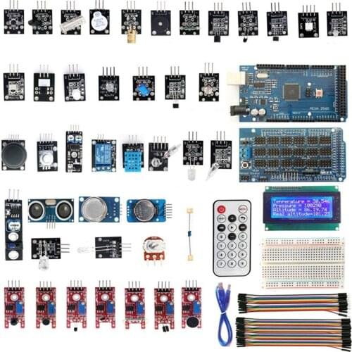 Power Module R3 40 Sensor Modules Starter Kit IIC 20x4 2004 LC Compatible for Arduino