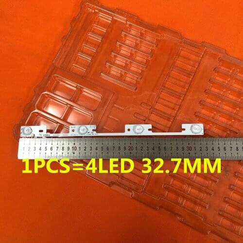 New 6Pieces LED backlight bar for KONKA KDL39SS662U 35018339 35018340 327mm 4 LEDs( 1 LED 6V)