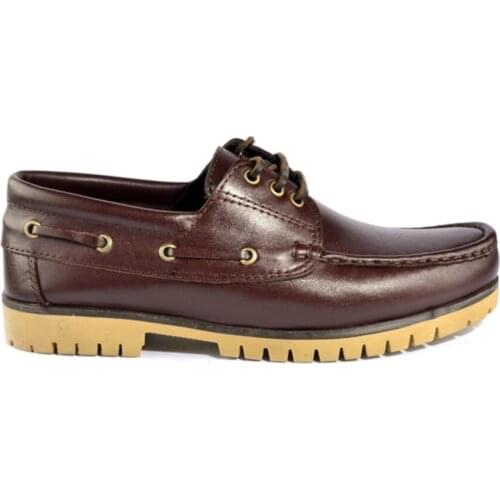 Riverland Genuine Leather Male Casual Comfortable Orthotic Insole Shoes