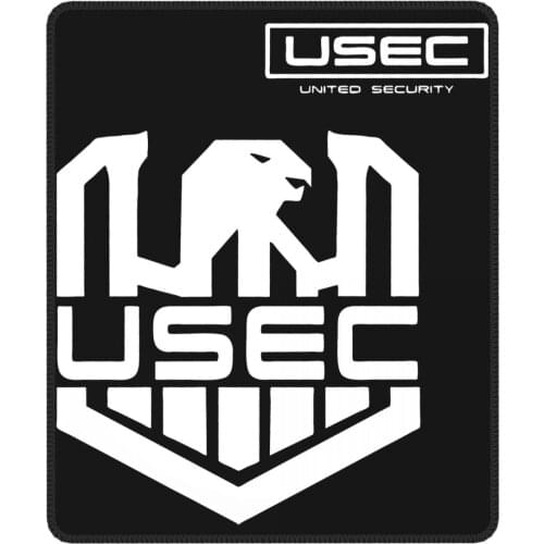 Tarkov USEC Logo Mouse Pad Escape from Tarkov Survival Shooter Game with Locking Edge Soft Mat Rubber Gamer Computer Laptop Pad