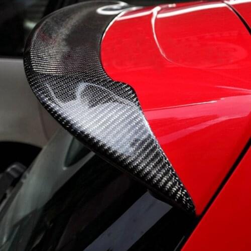Carbon Fiber / FRP Unpainted Rear Roof Spoiler Wing for Volkswagen VW Golf 6 MK6 VI GTI R20 2010 - 2013
