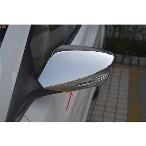 For Hyundai Elantra 2012-2017 High-quality ABS Chrome Rearview mirror cover Anti-Rub protection Decoration car accessories