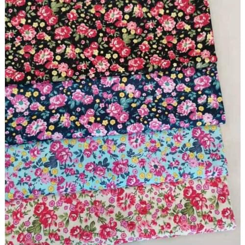 2021 New Arrivals 100% Twill Cotton Fabric Cloth DIY Sewing Patchwork Cloth,DIY Sewing Quilting Fat Quarters Material For dress