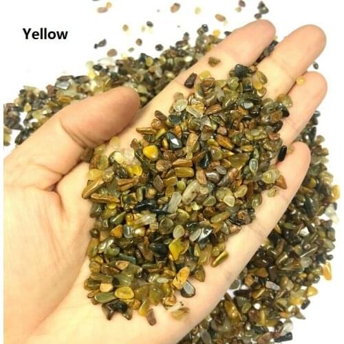 50g 2 Colors Natural Pietersite Tumbled Crystals Quartz Gravel Stone Minerals Specimen Fish Tank Bonsai Decorations Collection