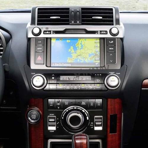Car gps navigation multimedia video player for toyota land cruiser prado 150 2014 2015 2016 2017 android radio tape recorder
