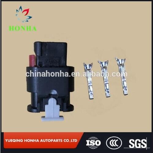 Free shipping5pcs/lot 3 Pin/Way PDC Parking Sensor Plug Connector Socket Housing 3C0973203 4H0973703 4F0973703