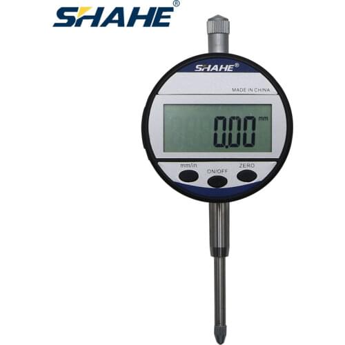 SHAHE 0.01mm 25.4 mm digital electronic dial indicator Gauge Meter precision measurement tools electronic dial gauge