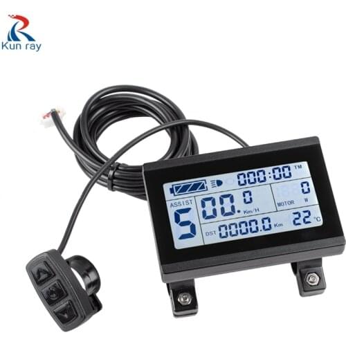 Electric Bicycle 24V 36V 48V 60V 72V Intelligent KT LCD3 Display, Ebike SpeedMeter, Control Panel KT Controller, Bike Parts