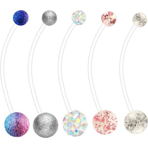 High Crystal Dangle Surgical Steel Naval Ring Waterdrop Butterfly Belly Button Rings Sexy Belly Bar Body Piercing Jewelry