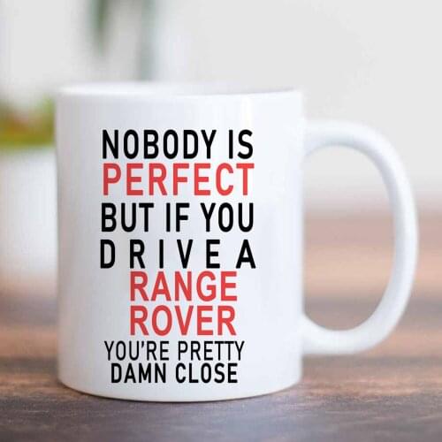 NOBODY IS PERFECT Mug 11oz Funny Creative Coffee Mugs friends Gift cup Drop Shipping Mug