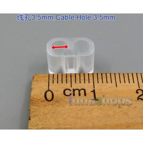 LN005926 500pcs L Size Headphone Cable Audio Movement Part Splitter Adapter For DIY Custom Cable