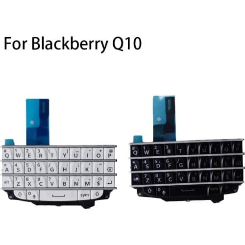 ZUCZUG New Keypad With Flex Cable For Blackberry Q10 Keyboard Replacement Part