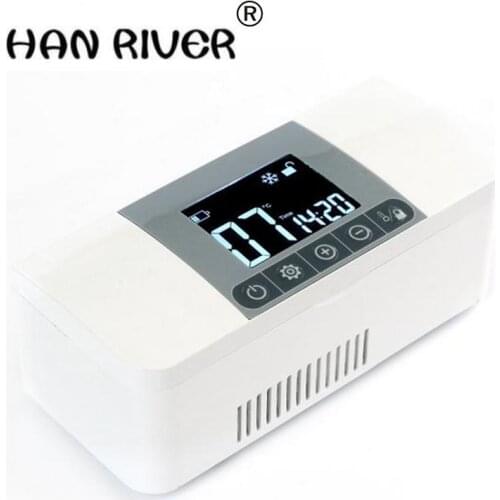 2018 newly arrived Freight insulin free mini freezer small refrigerator storage refrigerator travel essential medical school