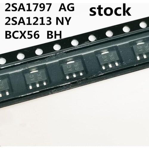 Original New 20PCS/ 2SA1213 NY 2SA1797 AG BCX56 BH SOT89 SOT-89