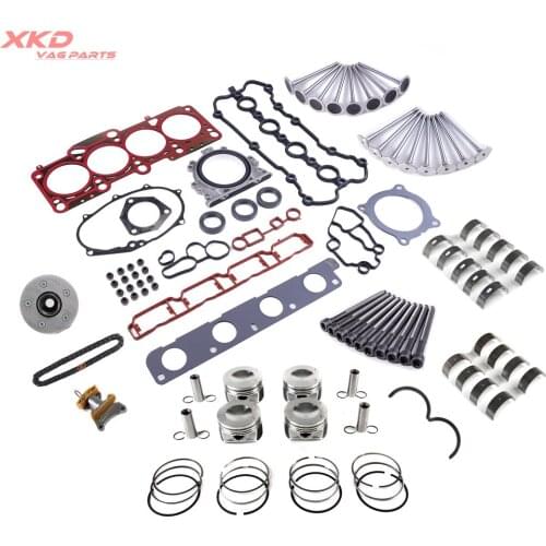 2.0T Engine Rebuilding Kit Fit For V-W J-etta Golf Passat EOS A-udi A4 A6 S4 S6 TT 06F253039G 06F129717D