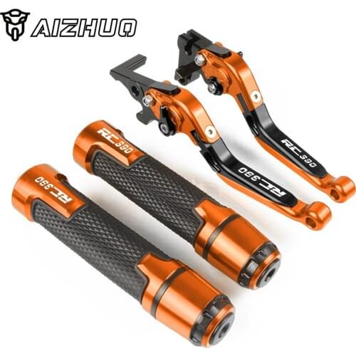 Motorcycle CNC Brake Handle Adjustable Brake Clutch Levers For RC390 RC 390 390390 2013 2014 2015 2016 RC390