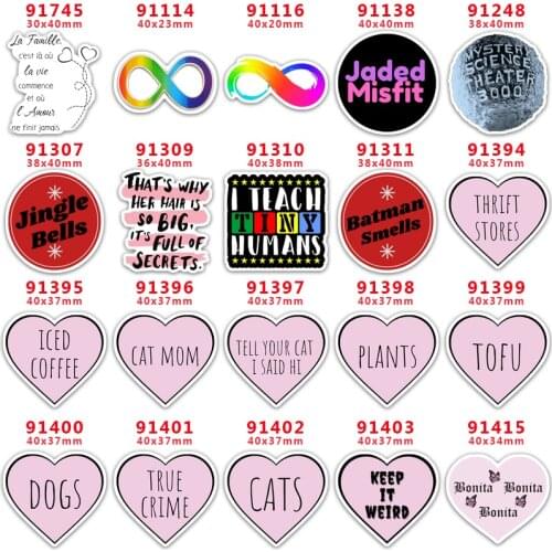 Custom credit card logo Cute Accessories for Bows Flatback Planar Resin DIY Craft Supplies Handcraft Decor Materials PR91745