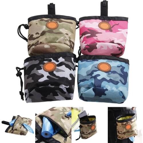 Pet Dog Puppy Pouch Walking Food Treat Snack Training Pocket Waist Home Storage Bags