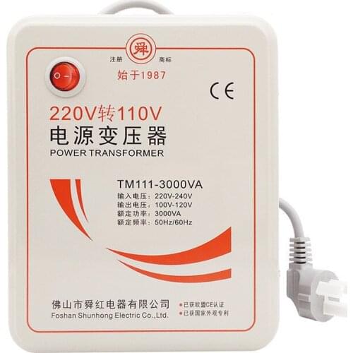 3000W transformer 220V to 110V rice cooker power supply voltage converter 110V to 220V