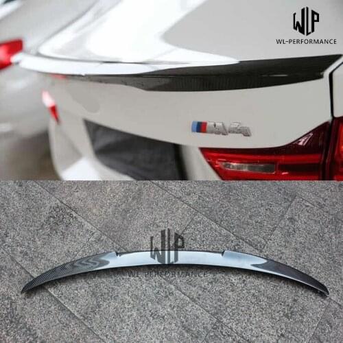 F82 M4 High Quality Carbon Fiber Rear Spoiler Trunk Lip Wing Car Styling For BMW F82 M4 Coupe 2 door Car Body Kit 2015