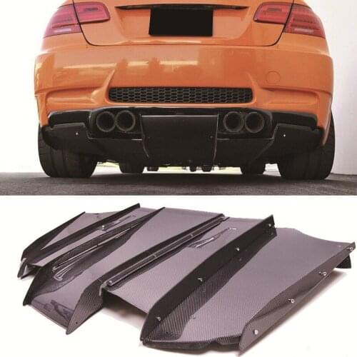V-A Style Carbon fiber Rear Diffuser Undertray For BMW E92 M3