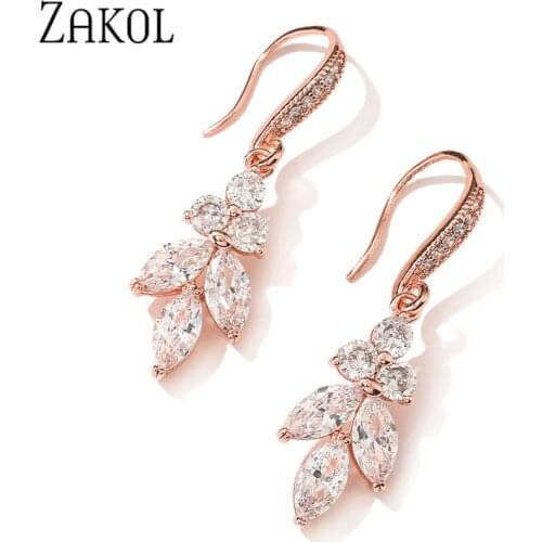 ZAKOL Earrings With Stones